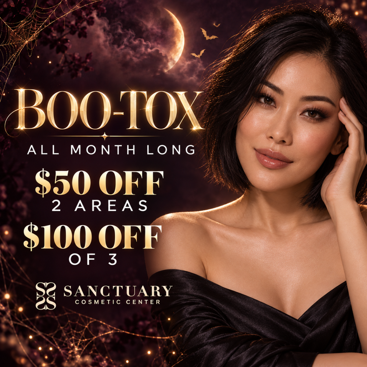 BOO-Tox All Month Long Special at Sanctuary Cosmetic Center