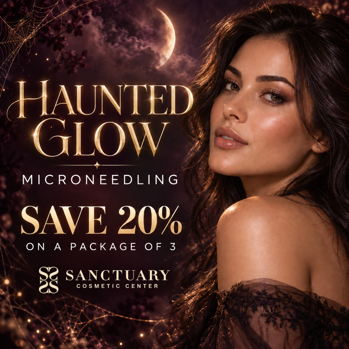 Haunted Glow Microneedling Special at Sanctuary Cosmetic Center